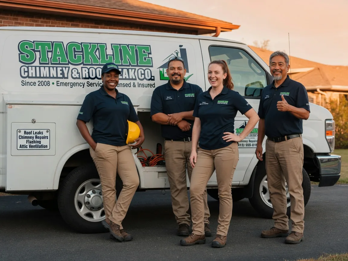 Chimney flashing repair company in Natalia, TX